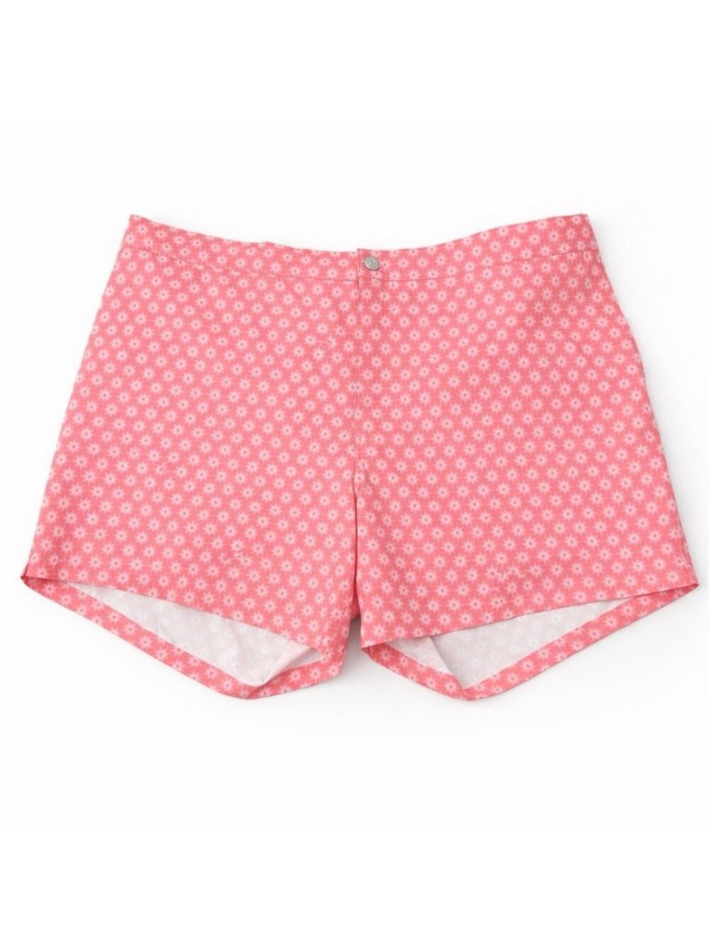 Peter Millar Crown Crafted Fiji Sunburst Swim Trunks XXL Coral Pink NWT 6"
